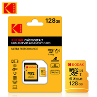 100% Original Kodak Memory Card 256GB 128GB 64GB 32GB TF Flash Card High Speed Class 10 UHS-I Micro flash SD Card