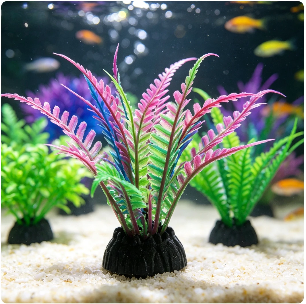 Tanaman Akuarium Buatan dari P - Aquarium Planted Sand ulasan dan harga