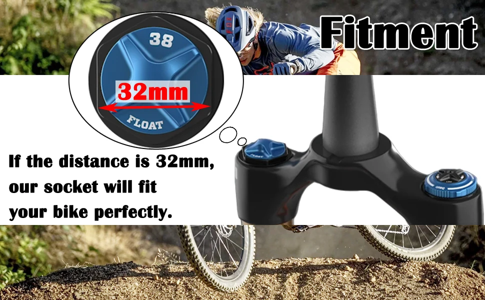 32-mm-Fahrradgabel-Topcap-Werkzeug für Fox 36 38 40 MTB-Federgabel-Reparaturwerkzeug mit 3/8"-Antrieb – Detail 4