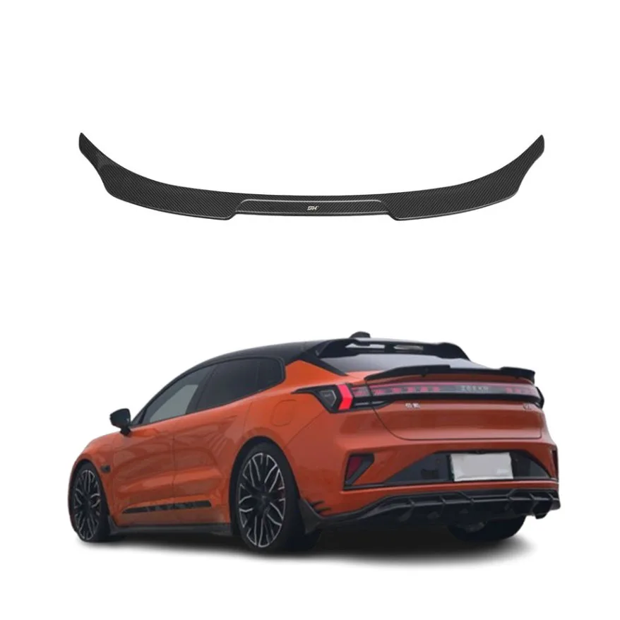 

High quality Body kit for 21-24 Zeekr 001 upgrade Carbon fiber Spoiler Perfect car accessories for zeekr 001 Tail wing Spoiler