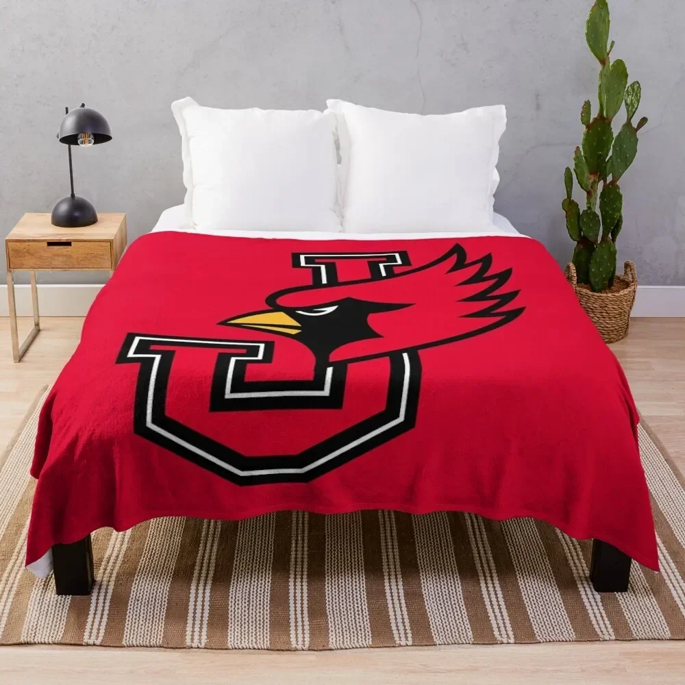 

The William Jewell Cardinals Throw Blanket Polar Thermal Quilt Decorative Throw Blankets