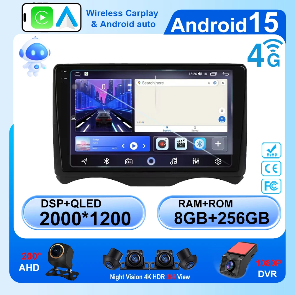 Car Radio Carplay A… - image