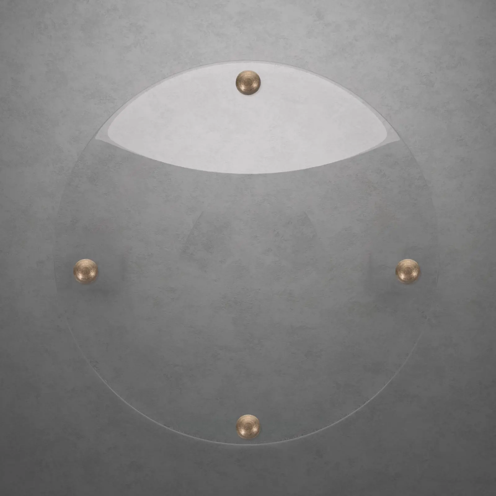 8pcs 9mm Copper Self tapping Screws Decorative Caps for Mirror Hanging Durable Solid Construction Easy Install Hardware