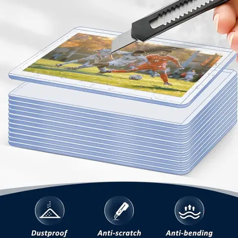 20-100Pcs 35PT Trading Card Holder Top Loading Clear Protective Hard Plastic Card Sleeves Holder For Baseball Card Sports Cards
