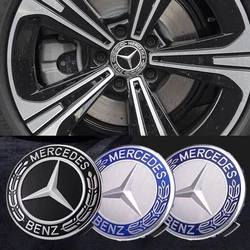 4pcs 75mm Car Wheel Center Caps For Mercedes W203 W204 W205 W212 W213 W222 W223 X253 W176 W177 W117 C118 W166 W167 Accessories