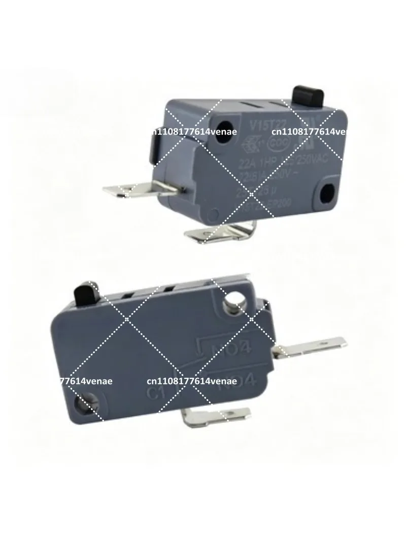 2PCS Micro Switch V15T22 2-pin 22A NC NO for Washing Machine Microwave Oven Rice Cooker