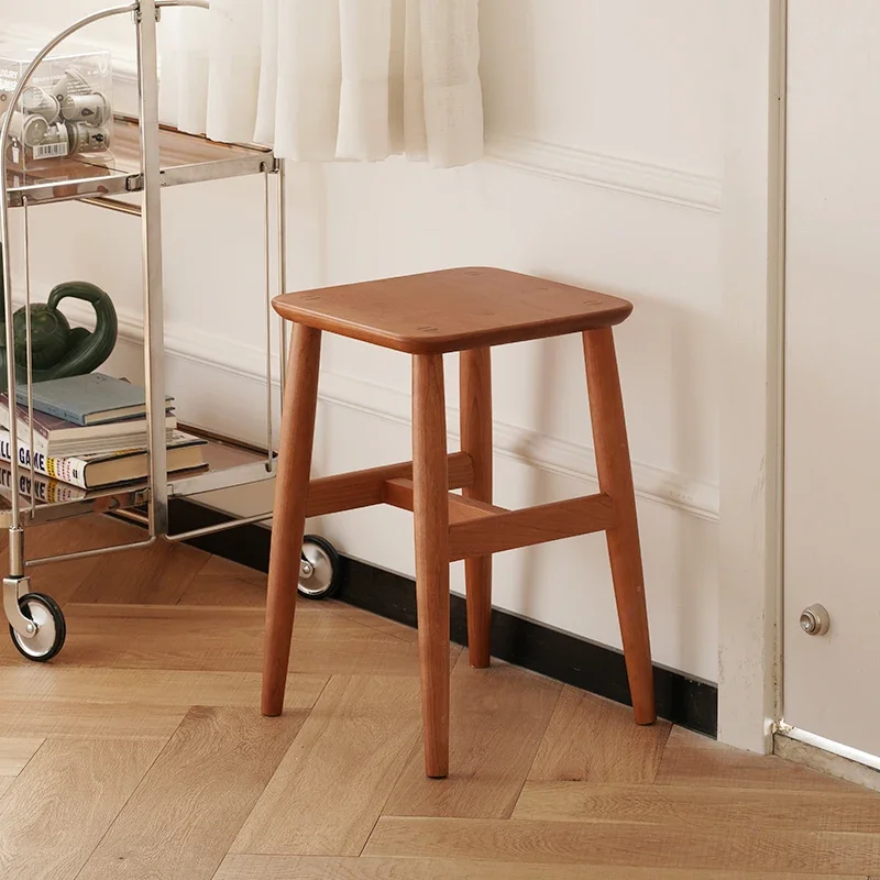 

-Modern bar Stool Nordic Style Chairs Wooden Benches for Kitchen/living Room