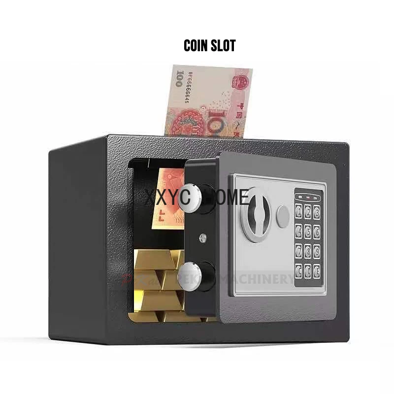 Safe Box 17E Piggy Bank Piggy Bank Mini Storage Box Coin Cabinet