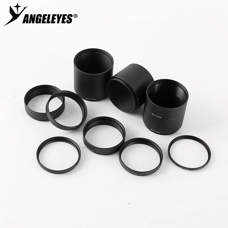 Angeleye Telescopio Fotografia M54X0.75 Tubo di messa a fuoco estesa 3/5/7/10/12/15/30/40mm Intercettatura posteriore