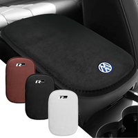 Car Armrest Mat Center Console Arm Rest Protection Cushion Pad For Volkswagen VW Golf 8 TDI Rline Tiguan Passat CC jetta Lavida