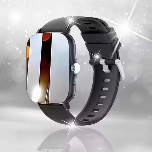 2026 Nieuw Smartwatch 1.44''HD Scherm Bluetooth Oproep Slaap Bloedzuurstof Bloeddruk Gezondheidsmonitoring Horloges Voor Vrouwen Mannen Ht30
