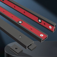 400/500MM T30 T-track Slot Miter Track Jig Woodworking DIY Tool Miter Gauge Guide Chute for Table Saw Router Table