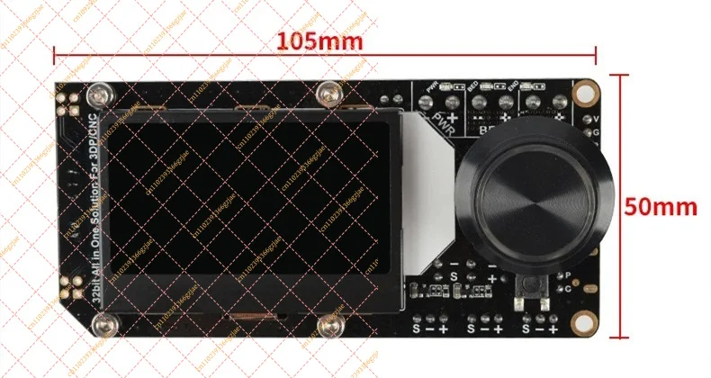 LF_AIO II V3.2 32-bit MCU Mainboard with ST820 TMC2208 Driver Board for 3D Printer, Replacement Parts