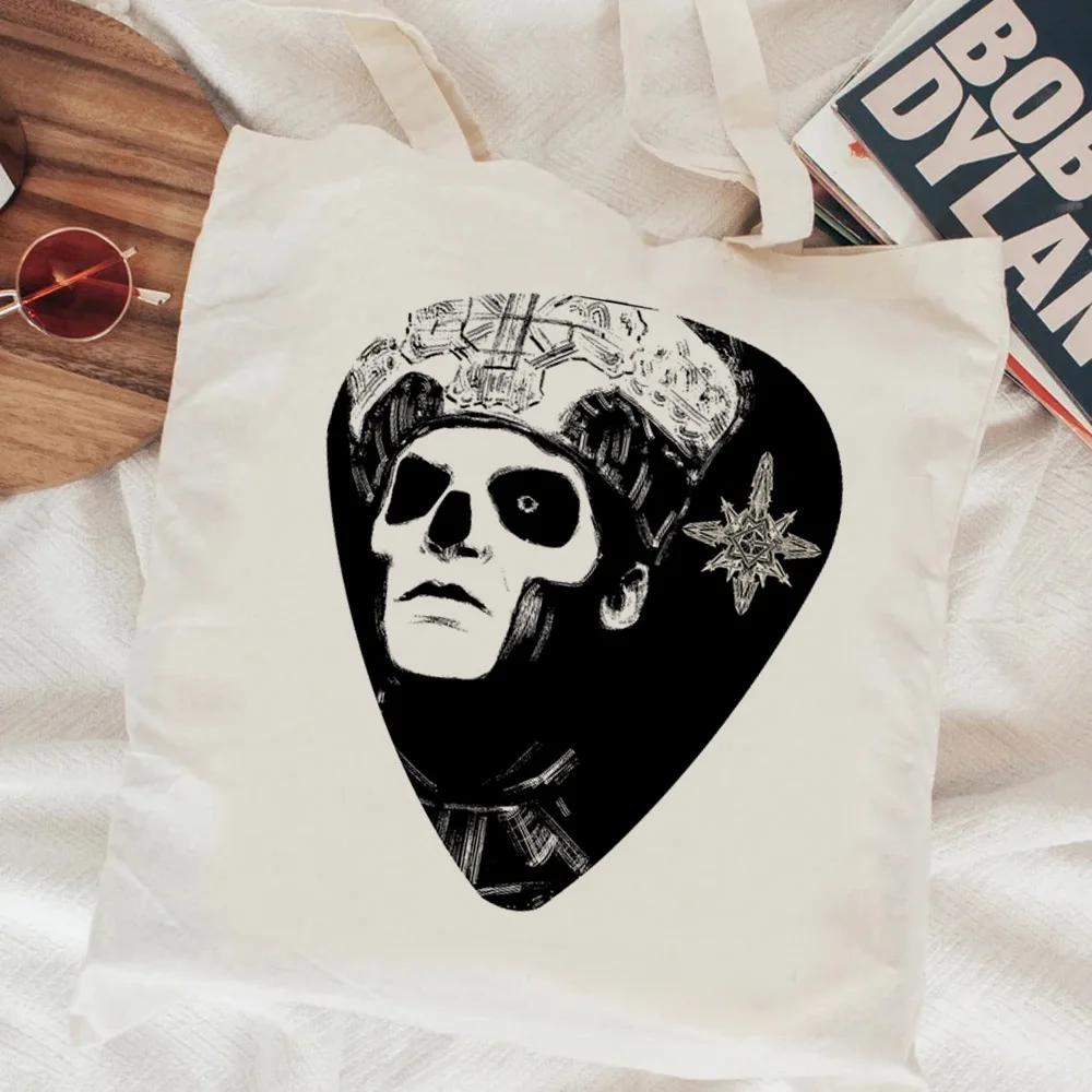 Bolso de compras de banda fantasma, bolsa de yute de algodón ecológico, bolso de compras de comestibles, bolsas reutilizables, plegable, reciclaje de yute