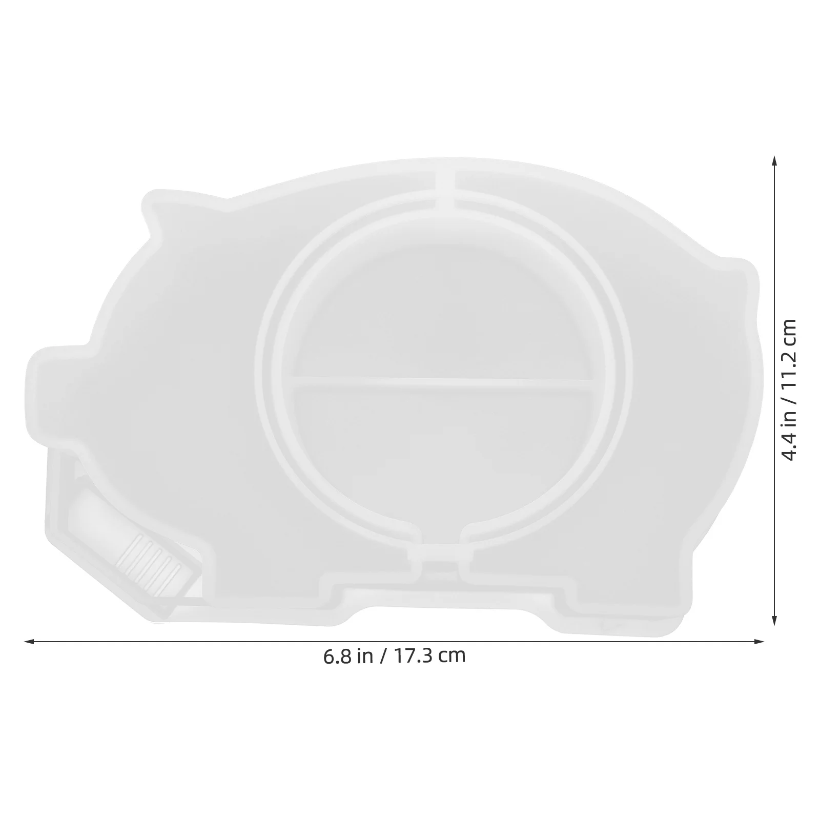 قالب حصالة على شكل حيوان من السيليكون يمكنك صنعه بنفسك قالب سيليكون مرن من القصدير لصنع الحرف اليدوية لصنع صندوق المال والحرف اليدوية