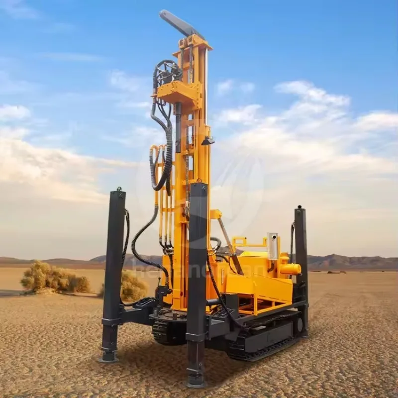 وضع جهاز الحفر الزاحف الهيدروليكي JDL-280 للتربة العميقة مضخة طين الصخور الصلبة آلة حفر الآبار