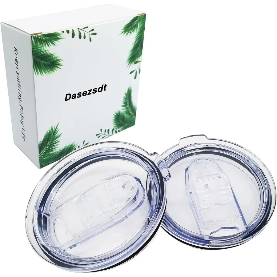 

Замена крышек стаканов для крышек стаканов 40 унций, сменные крышки для путешествий, аксессуары, совместимые с стаканом 32 унций, 40 унций, 2 шт.