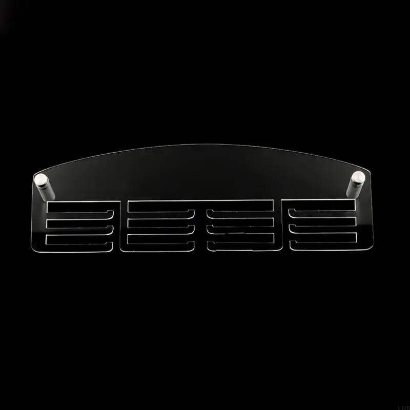 U1JB メダルディスプレイ吊りホルダーラックアクリルハンガーブラケット壁フックスポーツ用