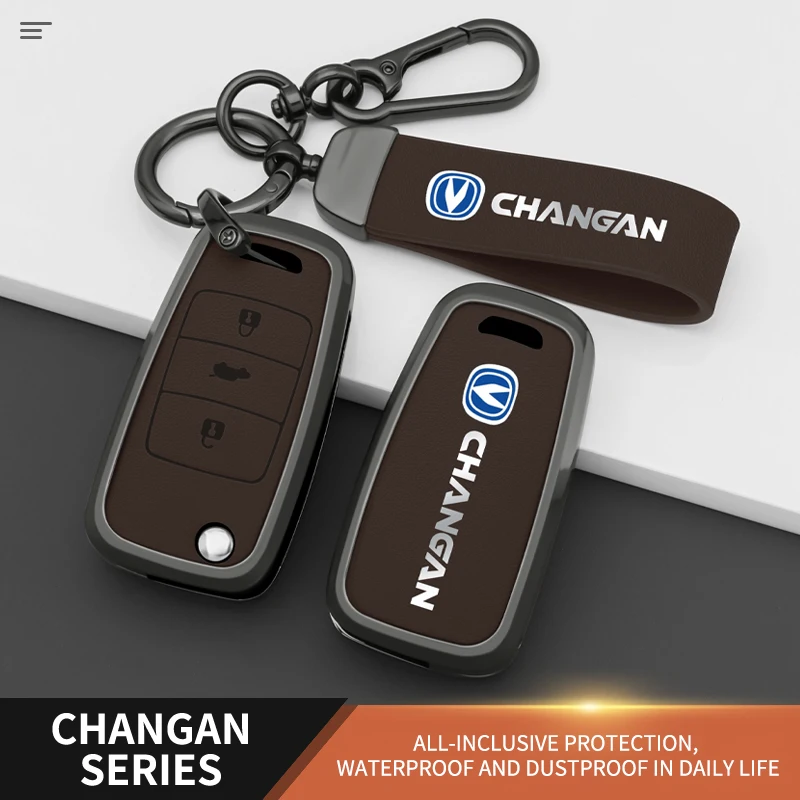 

Car Key Case Cover Shell For Changan CX70 CS55 EADO CX20 Alsvin CS15EV CS75 CS35 Plus CS15 CS95 RAETON Protector Accessories