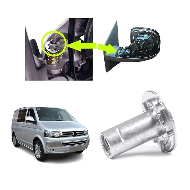 

Car Rearview MIrror Repair Parts 7E1857000 Wing Mirror Bracket Gear Bearings Inner Bushing for T5 T6 Amarok Transporter H9EE
