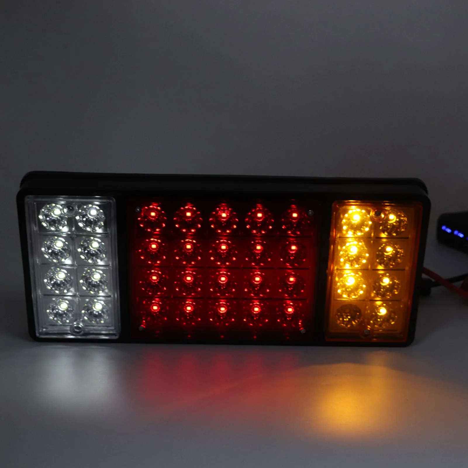 

2 Pcs Rear Tail Lights 12V 36 LED Signal Indicator Lamp with High Brightness 36 LED Beads For Caravan Truck Accessories