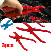 3Pcs/Set Hose Tube Clamp Pliers Tool Brake Fuel Water Line Clamp Pliers for Car Repair Hose Clamp Removal Hand Tool