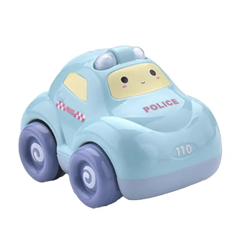 

Baby Cartoon Toy Car Mini Press Go Vehicles Inertia Pull Back Cars Montessori Early Education Crawling Toys For Toddlers