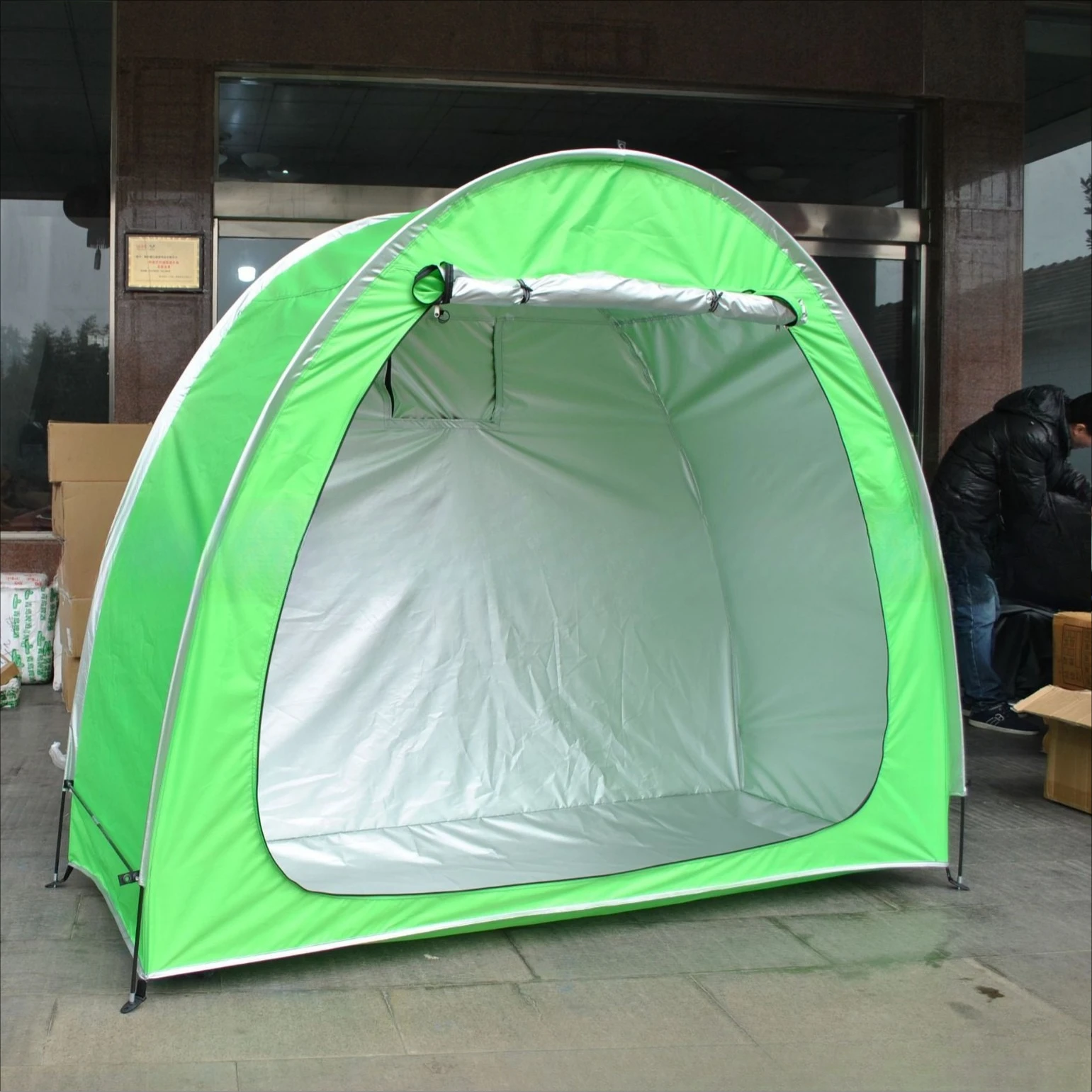 

Upgrade portable outdoor bike tent, bike tent, storage tent, mountain hood
