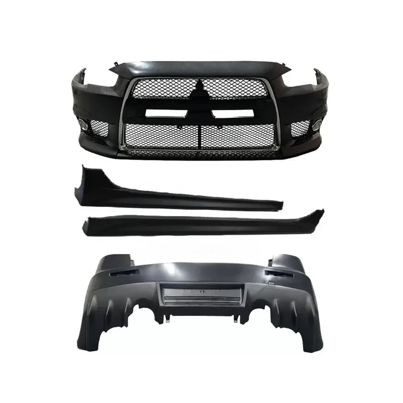 

For Mitsubishi Lancer| SKOUIO-GZ-03 Modified Body Kit: Front/Rear Bumper, Side Skirts (EVO Style)