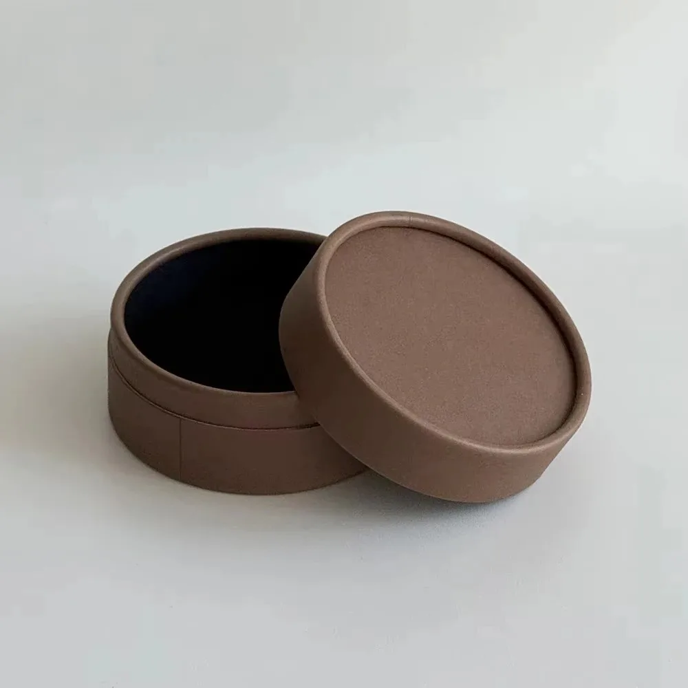 Portable Paper Round Jewelry Box Multi Color Round Ring Gift Container 10x5cm Jewelry Packaging Box Jewelry Daily Storage