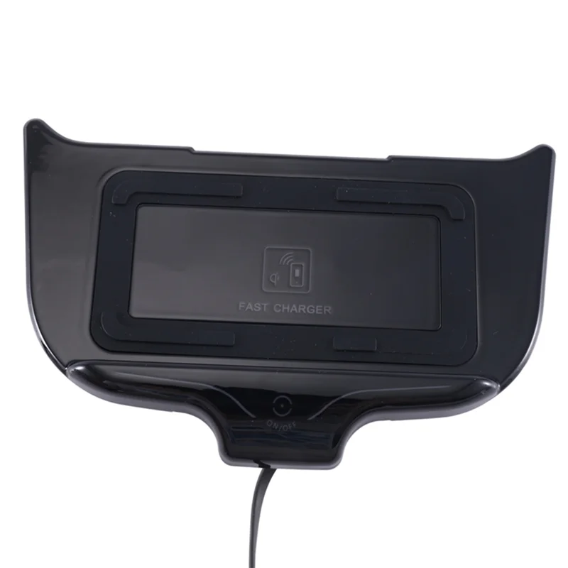 شاحن سيارة لاسلكي 15 وات وحدة تحكم مركزية لوحة شحن سريعة للهاتف لبورشه باناميرا 2017-2023