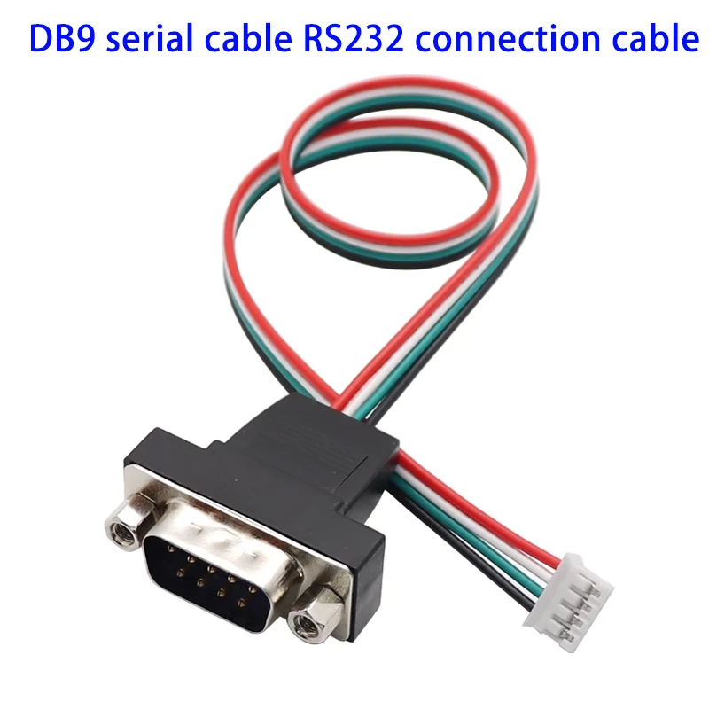 Connector RS232 Serial Cable DB9 To PH2.0 4P  30/50CM Industrial Cable Connector Motherboard Extension  Control COM Data Cable