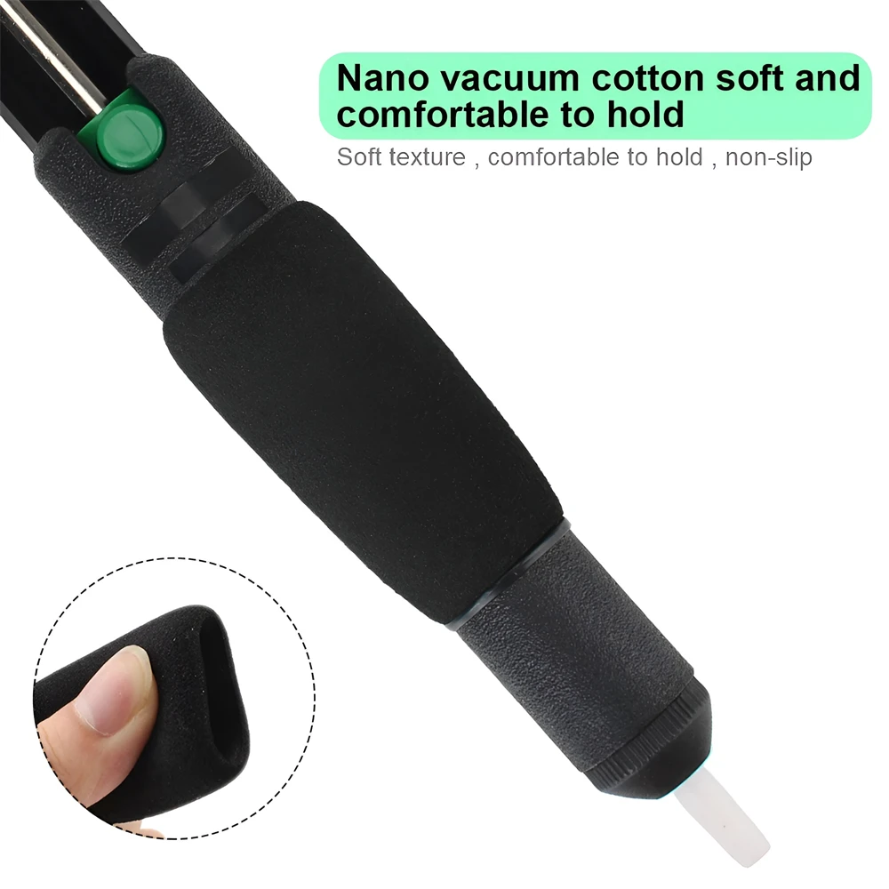 Plastic Powerful Desoldering Pump Suction Tin Vacuum Soldering Iron Desolder Gun Soldering Sucker Pen Removal Hand Welding Tools