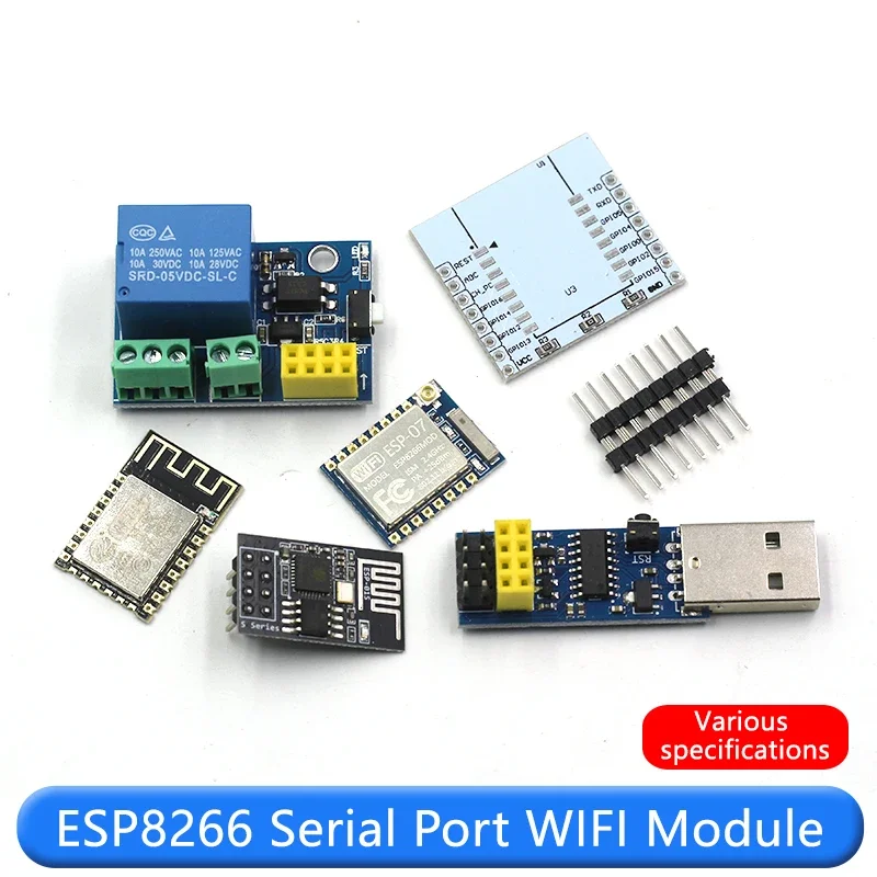 ESP8266 serial port WIFI module remote wireless control ESP-01 ESP-12E ESP-12F/12S