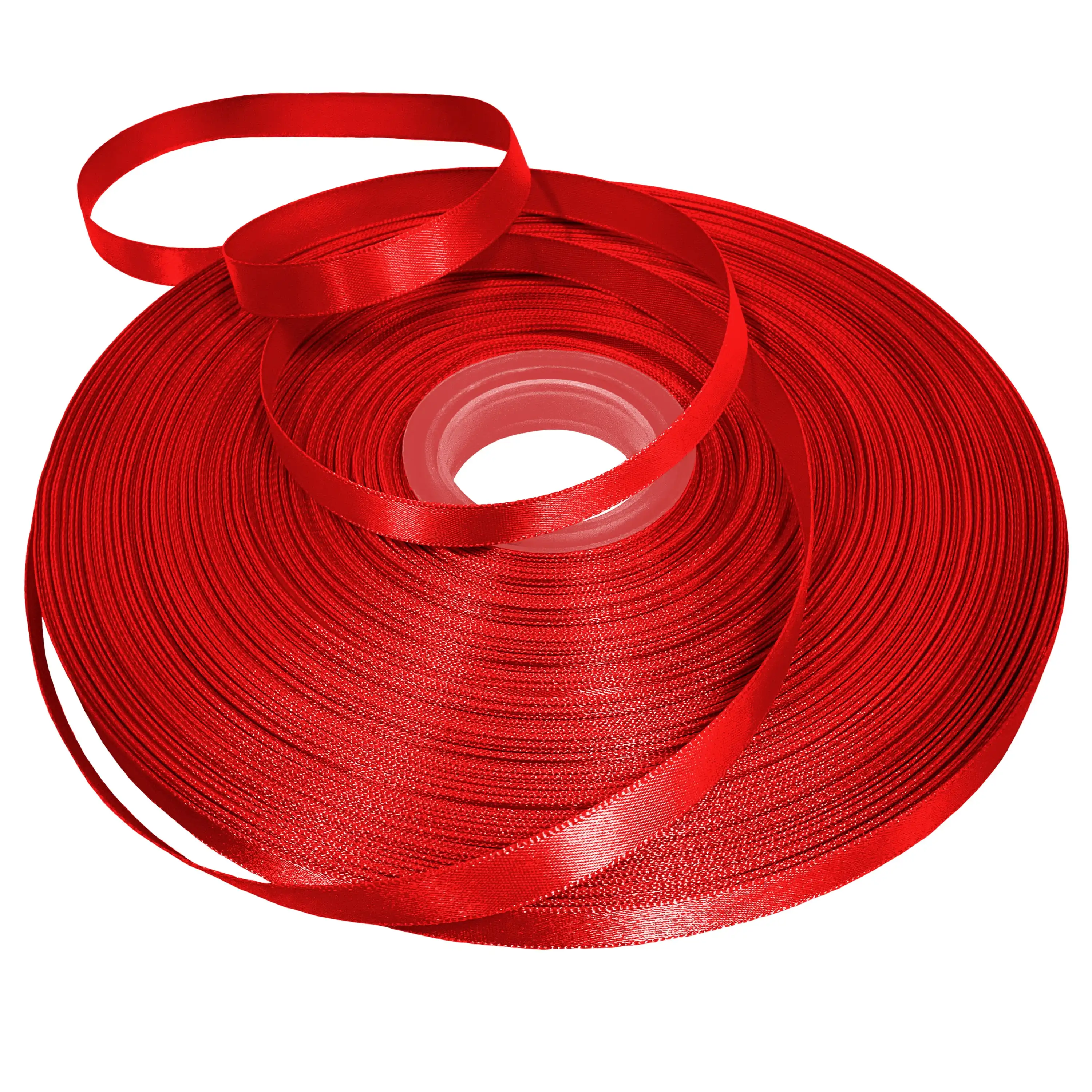 

Red Solid Double Faced Satin Ribbon for Crafts,3/8 X 100 Yards by Gwen Studios