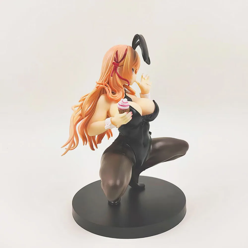 Saophea Ice Cream Bunny Girl Ver. Ecchi Figure, Sexy Anime Girl Waifu Action Figure Collectible Statue, Anime Decor Gift Toy view 2