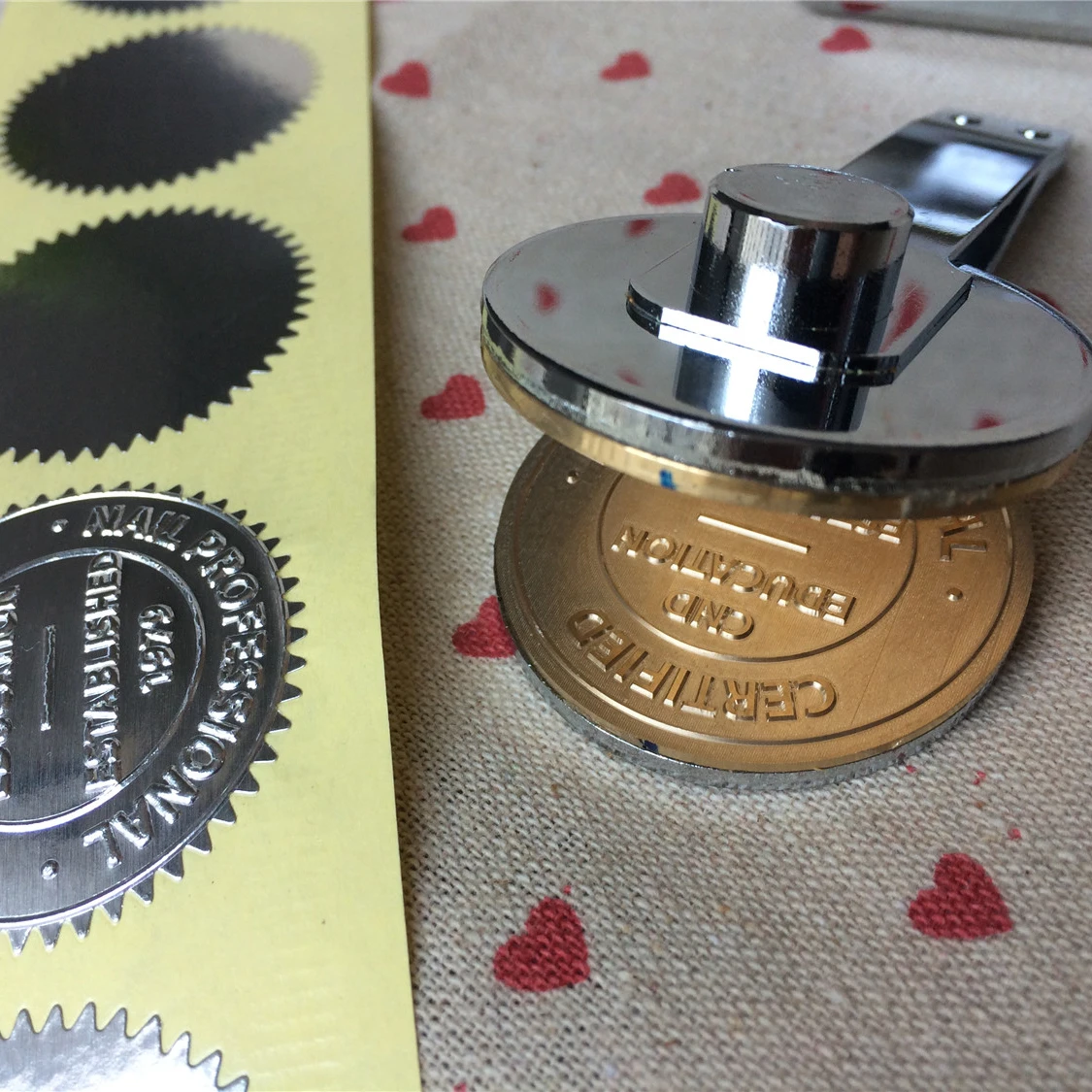 Customize Embosser Seal without Holder,Personalized Embossing Seal for Letter head Wedding Envelope Gaufrage Stamp 270logo