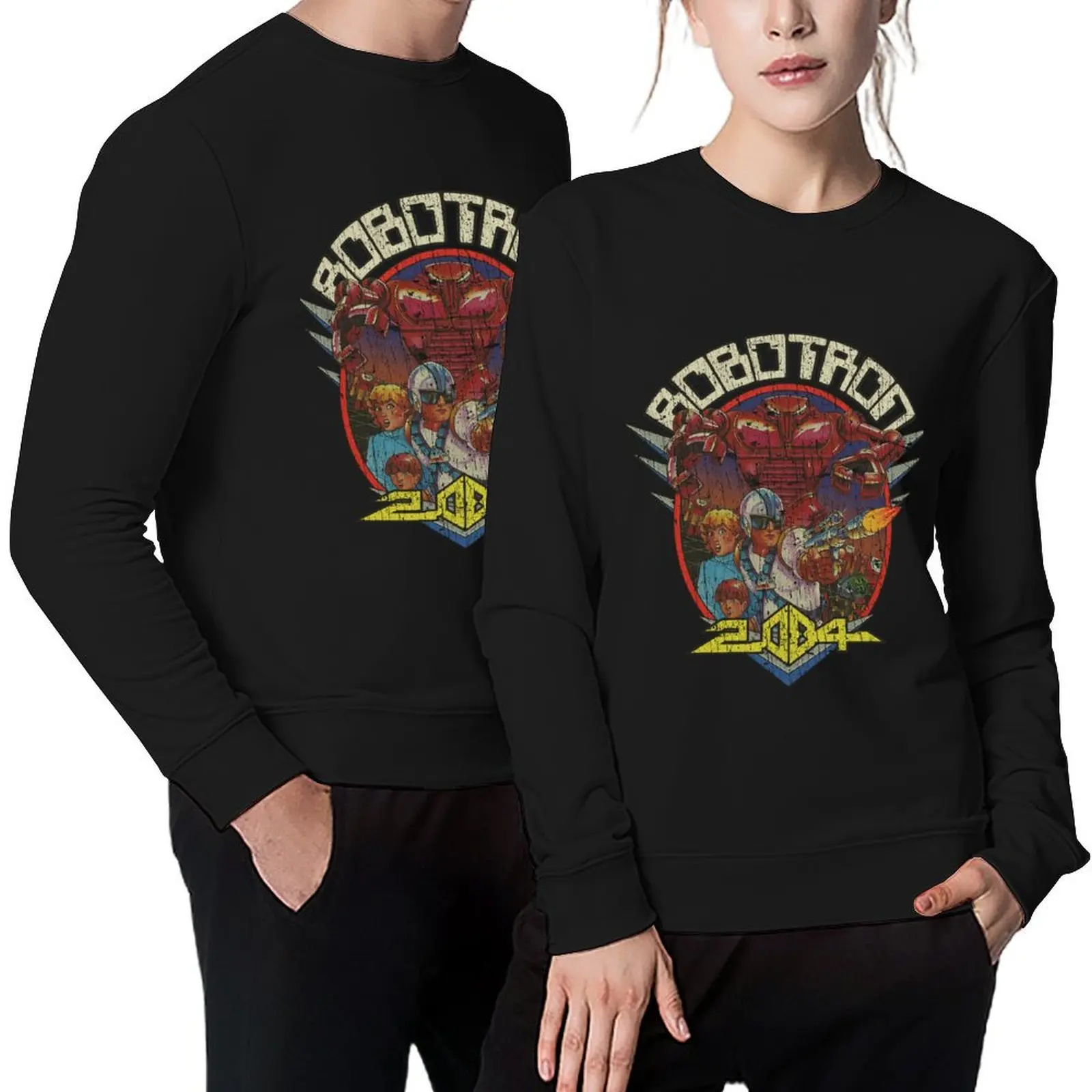 

Robotron: 2084 1982 Pullover mens clothes autumn clothes blouse men's sweatshirt