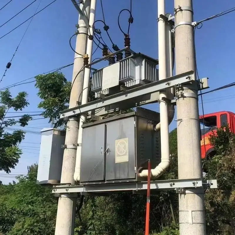 S13-M 10kV/0.4kV Three Phase Oil Immersed Transformer Fully Sealed 635kVA CE IEC Outdoor Distribution Copper Customized