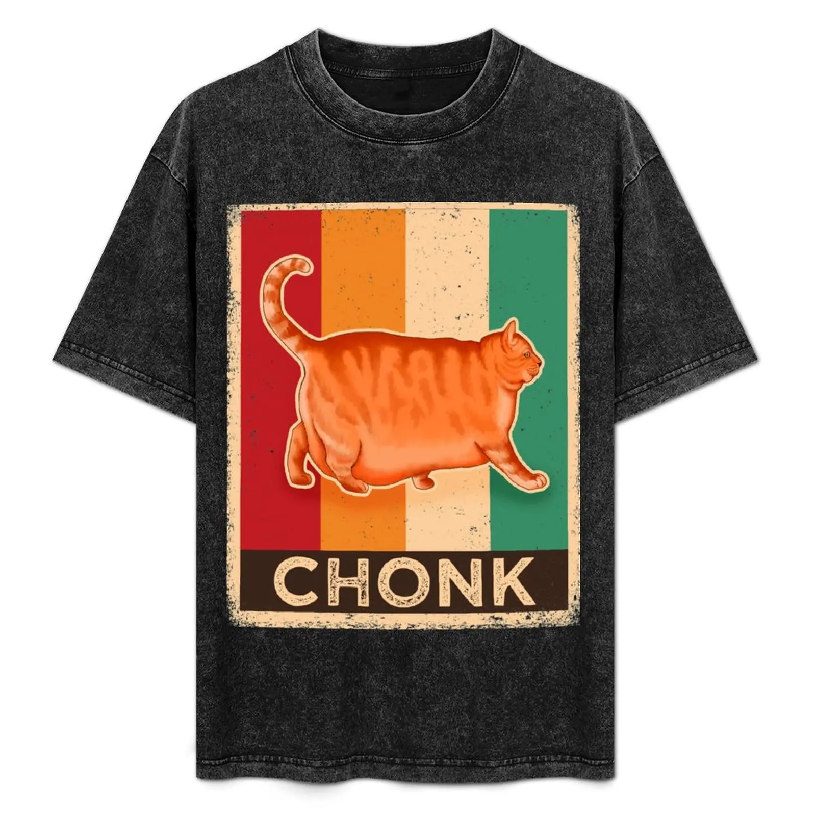 Chonk Cat T-Shirt new edition shirts graphic tee oversized graphic tee plain black t shirts men