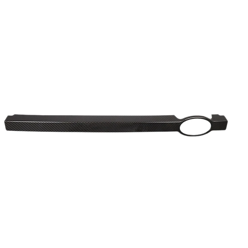 

For Land Rover Defender 2020-2022 Car Front Grille Trim Rod,Logo Decoration Pole Carbon Fiber Pattern ABS