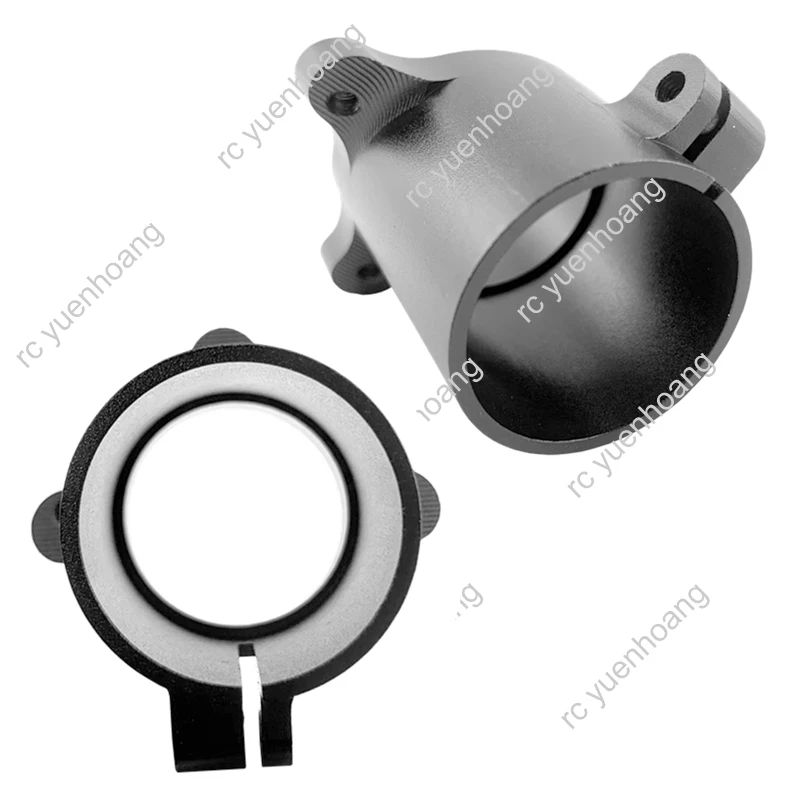 Train d'atterrissage RC UAV, Base de montage en alliage d'aluminium Dia.25mm, connecteur de Joint de Tube en carbone, support de train d'alignement, Angle d'inclinaison de 65 degrés