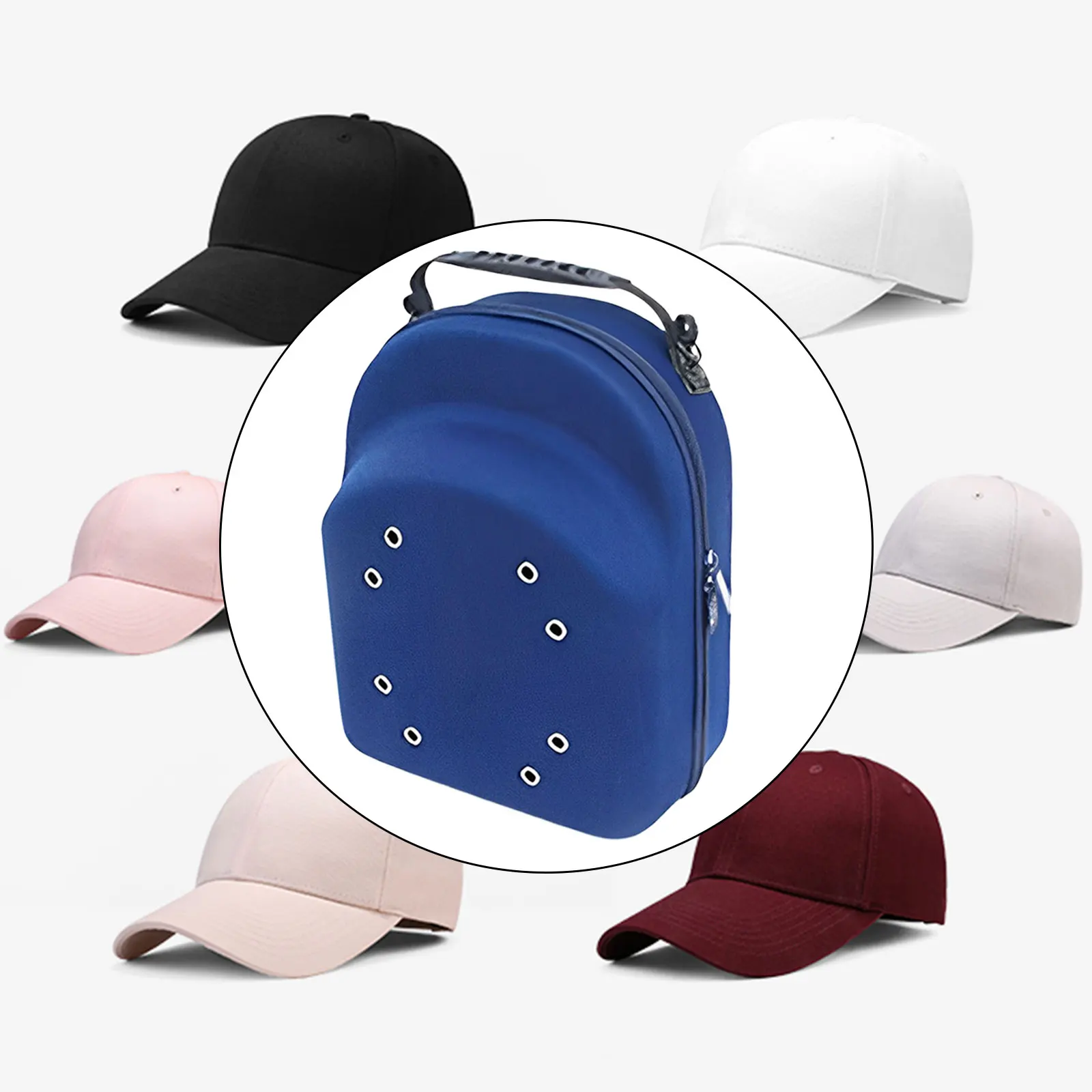 Boîte de rangement pour chapeau de cowboy, étui de voyage extérieur, sac d'évaluation pour chapeau Fedora, casquette de baseball, valise de Cisco, expédition