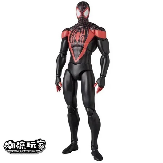 Spiderman 2099 Anime Figur Spiderman Across The Spider-Verse Teil One Shf Action Figur Modell Statue Spielzeug Schreibtisch Dekor Kind Geschenk – Detail 11