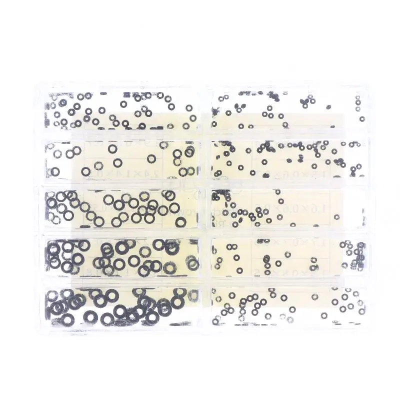 1 Set Mini Rubber Washer O-Ring Watch Crown Waterproof Watches Seals Watch Crown Gaskets Watch Repair Tools Watchmaker Tool