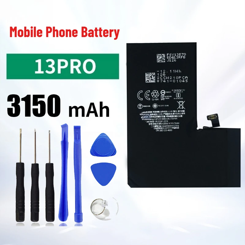 

For IPhone 13 Pro 3150mAh Large Capacity Mobile Phone Battery
