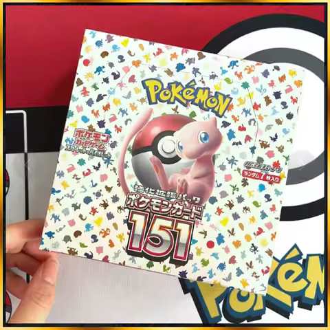 In Stock Original Pokemon Japanese Version Cards 151 SV2A Booster Box Trading Cards Collection Competition Game Gifts