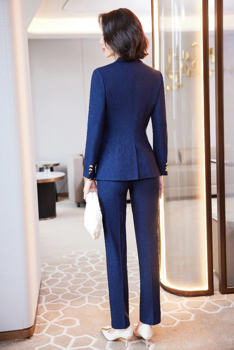 Professional Suit for Women, High-quality Pants, Show Time, Increases Temperament, Fashion, New, Autumn and Winter, 2023