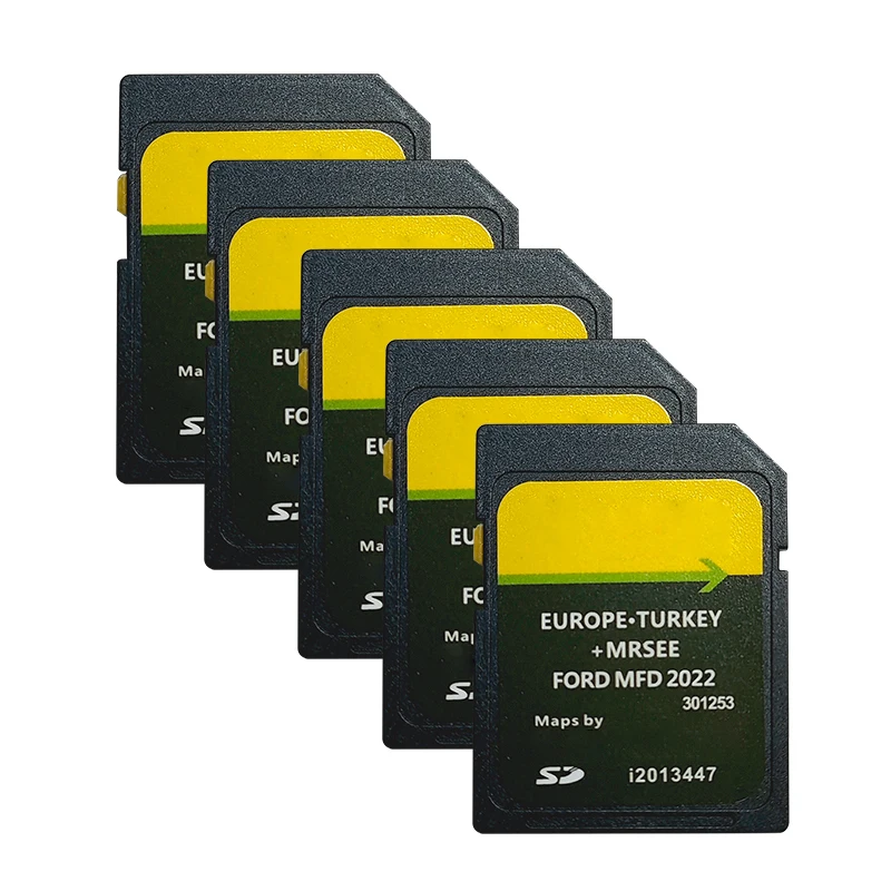 FORD MFD SYNC 1 SD Card Maps Sat Nav Update SD Fiesta Focus KUGA, TRANSIT Europe Latest Maps 2022