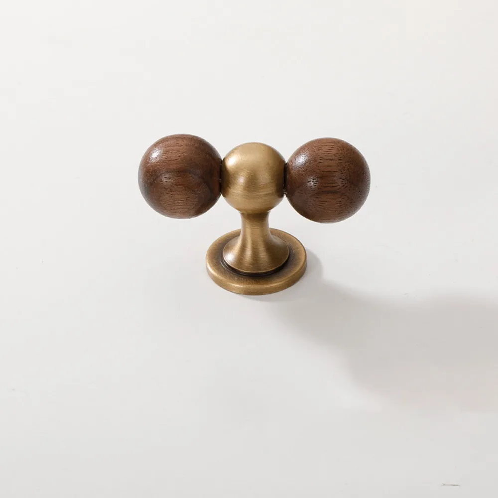 

Light Luxury Push-pull Door Handle Comfortable Grip Creative Zinc Alloy Furniture Door Knob French Style Simple Cabinet Handle
